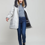 Fox fur parka
