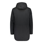 Gemmi men's fur parka, designed to cover a standard suit jacket 