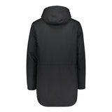 Gemmi men's fur parka, designed to cover a standard suit jacket 